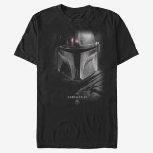 Queens Star Wars: Mandalorian - Hero Shot Unisex T-Shirt Black