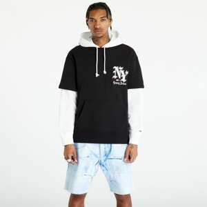 Mikina TOMMY JEANS Relaxed Ny Grunge Hoodie Black