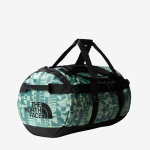 Cestovní tašká The North Face Base Camp Duffel - M Misty Sage Irregular Geometry Print/ TNF Black