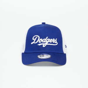 Kšiltovka New Era Los Angeles Dodgers Team Script Trucker Cap Dark Royal/ Optic White