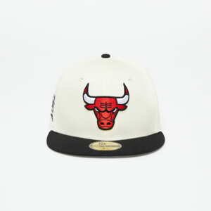 New Era Chicago Bulls Championships 59Fifty Fitted Cap Optic White/ Black