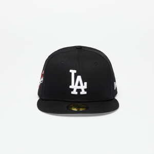 Kšiltovka New Era Los Angeles Dodgers Team Side Patch 59Fifty Fitted Cap Black/ Optic White