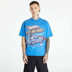 GUESS Go Hw Vintage Race Tee Bright Zaffre Multi