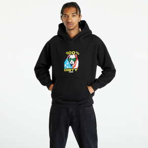 Mikina PLEASURES Dirty Hoodie Black