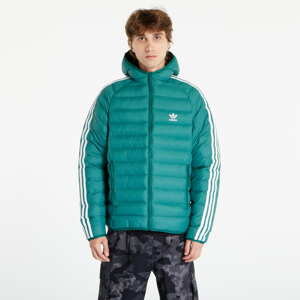 Bunda adidas Originals Pad Hooded Puffer Jacket Collegiate Green/ White