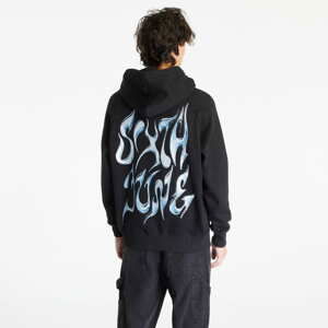 Sixth June Chrome Back Print Hoodie Black