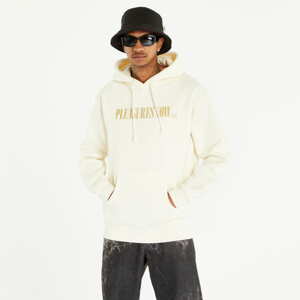 Mikina PLEASURES LLC Fleece Hoodie Bone