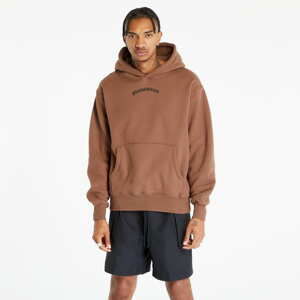 Mikina PLEASURES Neural Hoodie Brown