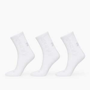 Ponožky Under Armour 3-Maker Cushioned Mid-Crew 3-Pack Socks White