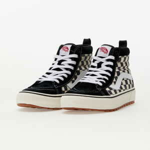 Pánské zimní boty Vans SK8 - Hi MTE - 1 black / white / checkerboard