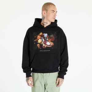 Urban Classics Renairssance Painting Oversize Hoodie Black