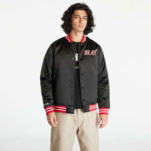 Mitchell & Ness Miami Heat Heavyweight Satin Jacket Black