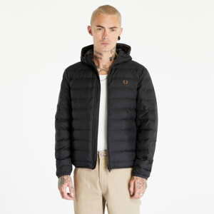 Bunda FRED PERRY Hooded Insulated Jacket Black