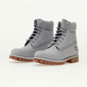 Timberland 6 Inch Lace Up Waterproof Boot Grey