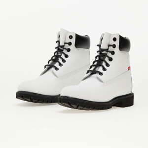 Timberland 6 Inch Lace Up Waterproof Boot White