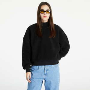 Dámská mikina Urban Classics Ladies Sherpa Crewneck Black