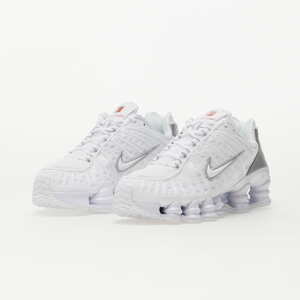 Nike W Shox Tl White/ White-Metallic Silver-Max Orange