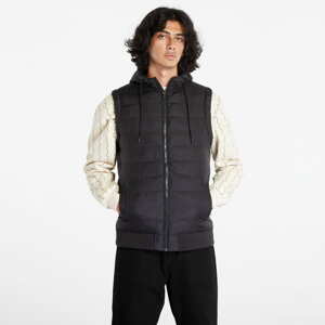 Urban Classics Small Bubble Hooded Vest Black/ Black