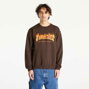 Thrasher Inferno Crewneck Dark Chocolate