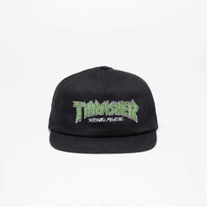 Kšiltovka Thrasher Brick Snapback Black