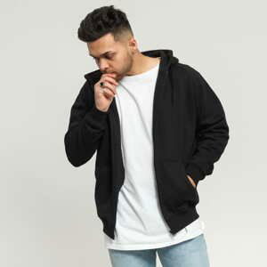 Mikina Urban Classics Zip Hoody Black