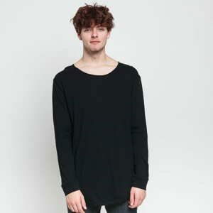 Urban Classics Long Shaped Fashion L/S Black