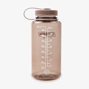 Nalgene 1000ml Wide Mouth Sustain Water Bottle Mocha Universal