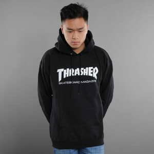 Mikina Thrasher Skate Mag Hoody černá