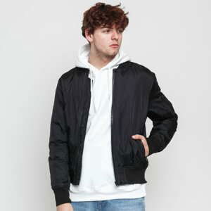 Bomber bunda Urban Classics Tech Zip Bomber Jacket Black