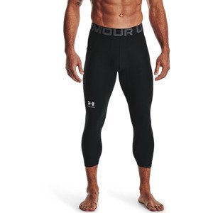 Kalhoty Under Armour Hg Armour 3/4 Legging Black/ White XXXL