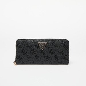 Peněženka GUESS Laurel Ii Slg Large Zip Around Black Universal