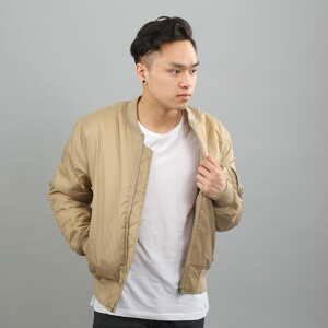 Bomber bunda Urban Classics Basic Bomber Beige