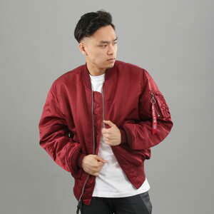 Bomber bunda Alpha Industries MA-1 vínová