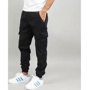 Cargo Pants Urban Classics Washed Cargo Twill Jogging Pants Black