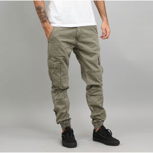 Cargo Pants Urban Classics Washed Cargo Twill Jogging Pants Green