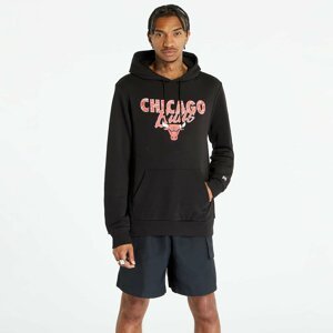 New Era Team Script Hoody Chicago Bulls Black/ Front Door Red