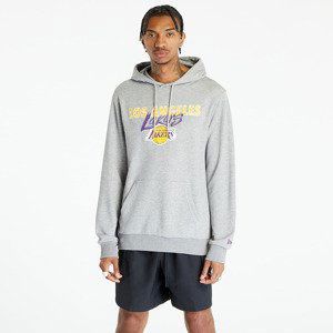 New Era Team Script Hoody Los Angeles Lakers Heather Gray/ A Gold