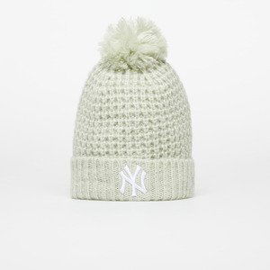 Čepice New Era New Era MLB Wmns Cosy Pom Beanie New York Yankees Blue Tint/ Optic White Universal