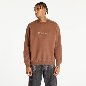 PLEASURES Recipe Crewneck Brown