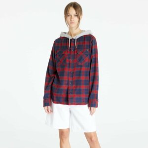 Vans Parkway Hooded Long Sleeve Shirt Blues/ Chi