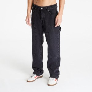 Sixth June Carpenter Denim Pants Black