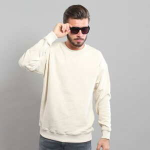 Mikina Urban Classics Sweat Crewneck Cream