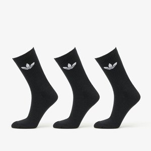 Ponožky adidas Originals Trefoil Cushion Crew Socks 3-Pack Black S