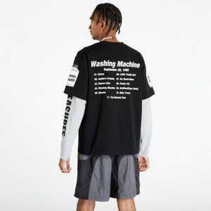 PLEASURES Becuz Layered Long Sleeve Black/ Grey