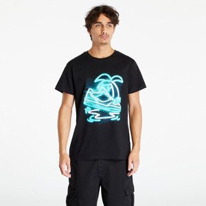 Tričko Urban Classics Palm Sneaker Tee Black XL