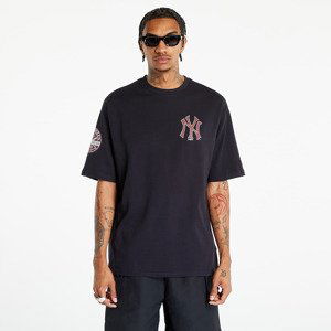 New Era New York Yankees Mlb Large Logo Oversized Tee Navy