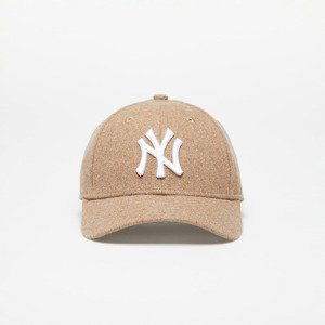 New Era New York Yankees Wool Womens 9FORTY Adjustable Cap Camel/ Optic White