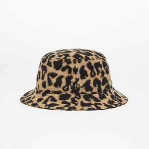 New Era Leopard Bucket Hat Camel/ Black