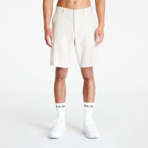Šortky Urban Classics Cotton Linen Shorts Softseagrass W32