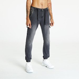 Urban Classics Denim Cargo Jogging Pants Real Black Washed